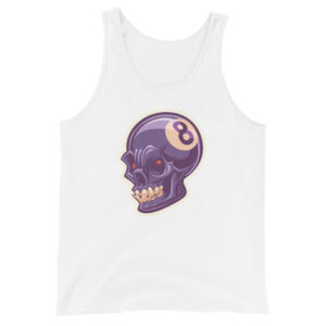 No. 222 - Behind The Eight Ball Skull Tank