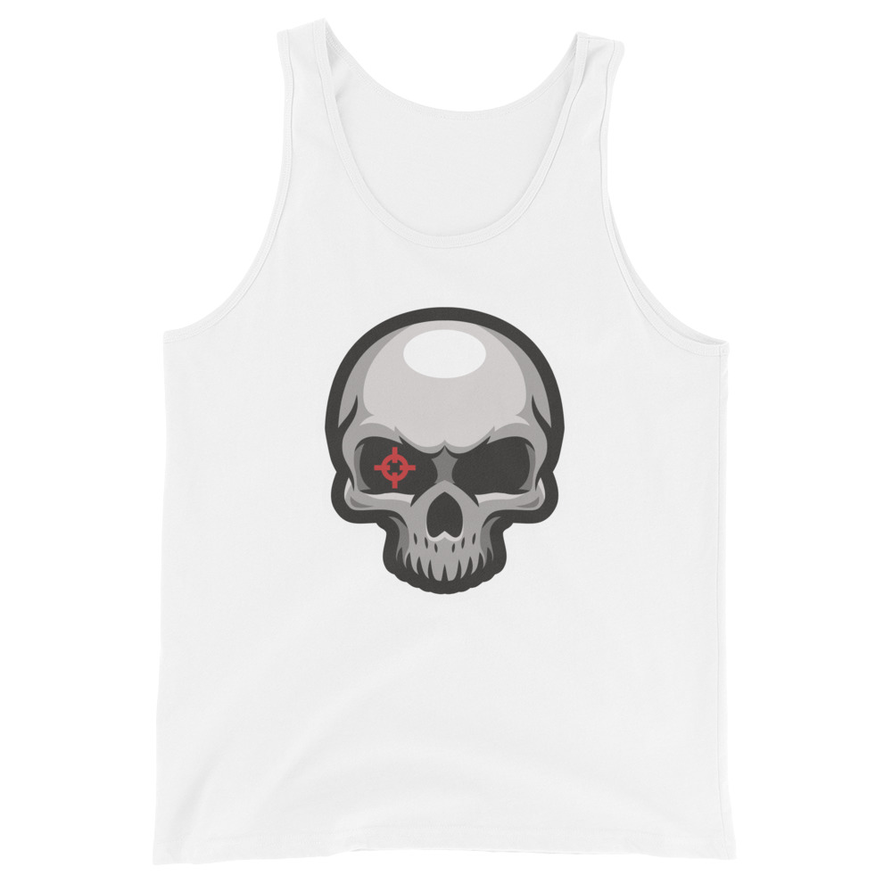 No. 166 - Bullseye Skull Tank