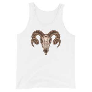 No. 101 - The Horns Skull Tank - Image 1